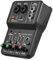SHUAIGUO-1 Audio Interface Professional Recording Sound Card 16bit/48kHz Mini USB Audio Interface Sound Card 2-In & 2-Out with 48V Phantom Power USB-B Cable Studio Recording Equipment for Music Record