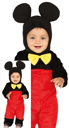 FIESTAS GUIRCA | Costume de Petite Souris Toddler (2-3 ans) - Bonnet et Combinaison - Déguisements d'Animaux pour Tout-Petits - Idéal pour Halloween, Carnaval et Fêtes Déguisées Enfants