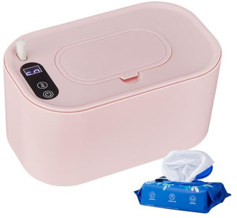 Quniwokid Calientatoallitas Y Dispensador para Toallitas Húmedas Infantiles | Gran Capacidad Dispensador Calienta Infantil para Dormitorio y Automóvil