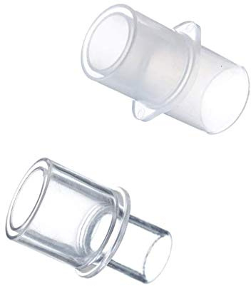 chenpaif Cpap Hose Adapter,Cpap Cleaner Hose Connector Pipe Tube Disinfection Straight Connection Adapter for Respirator