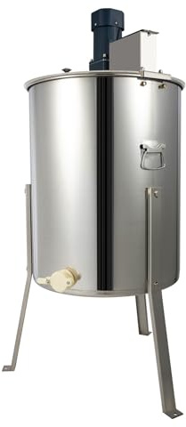 Elektrische Honigschleuder 4Rahmen Waben Honig Edelstahl Imker Schleuder Honigs Chleuder Rahmen Adjustable Elektrischer Honigschüttler Für Effizienz Ihrer Honigproduktion verbessern 140W 0-270U/min