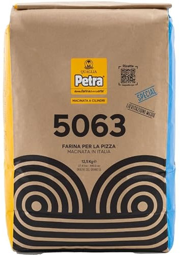 Farina di grano tenero per pizza media lievitazione - SPECIAL- Farina di grano tenero tipo 0 12,5 Kg