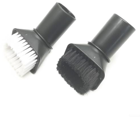 für Kärcher Staubsauger-Zubehör, Saugbürste 2.863–221.0, passend für Kärcher WD2, WD3, WD4, WD5 Staubsauger, Staubsaugerbürste für Auto-Innenpolsterreinigung (schwarz + weiß)