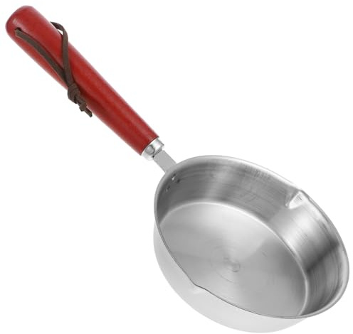 OFFSCH Mini Sartén Para Huevos 12 Cm De Acero Inoxidable 304 Antiadherente Resistente Al Calor Para Desayuno y Cocina Diaria
