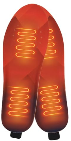 Heated Insoles for Men - USB Rechargeable Heated Insoles, Heateed Shoes Outdoor Sports Feet Warmer, Electric Heating Foot mat | Cuttable Electric Heaated Insole for Men Women Outdoor Hunting