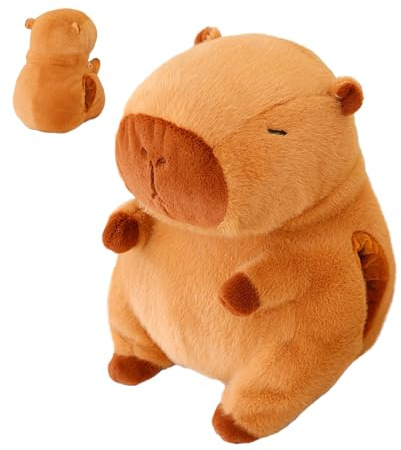 Hand Warmer Stuffed Animal - Capybara Washable Pillow,Deformation Resistant Pillow Hand Pocket | Charming Display Piece For Family Winter Christmas Birthday Outdoor Camping Travel Holiday Home