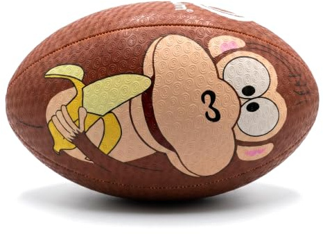 Optimum Rugbyboll, apa, storlek 5 unisex-vuxen, flerfärgad