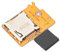 ASHATA Micro TF SD-Kartensteckplatz für Lite-Spielekonsole, internes Micro TF SD-Kartensteckplatz-Ersatzteil für Lite