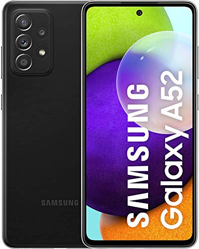 Samsung Galaxy A52 256GB schwarz LTE Android Smartphone 6.5 OLED 64MP Dual-SIM