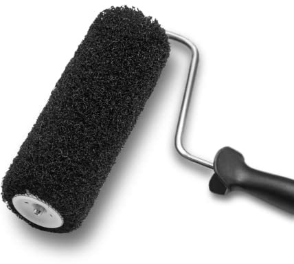 Trevendo Profi Rollspachtel Rolle mit Bügelgriff - 22 cm - Spachtel Roller - Beschichtungsroller für Spachtelmasse