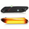 Asasytal Blinker Seitenblinker, 6000K Gelb Super Heller E4 Auto Seitenblinklichter Orange, Kotflügel-Blinker Kompatibel mit Mini Cooper R60 R61, 2 Lampen