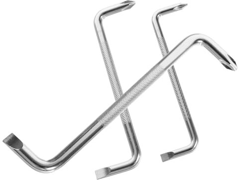jojofuny 3 Piezas Destornillador Doblado Taladro Inalambrico Conductores Destornillador Electrico Perforar Doble Angular Llave De Trinquete Electrica Retortijón Tornillos Acero Carbono