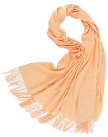 Generisch Puck Cloths & Wool Lightweight Wool Scarf for Women, Soft Pashmina Scarf, Fragrance For Dryer Cloths, gold, One Size