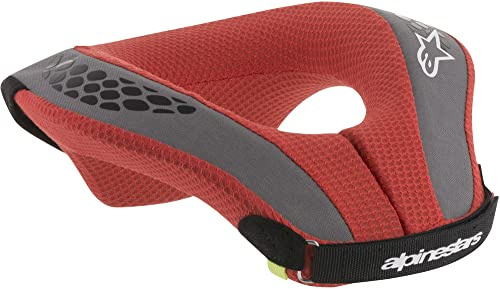 Alpinestars pojke sekvens ungdom hals rulle Svart, rött S/M