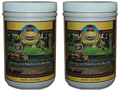 Mann Lake FD213 Ultra Bee Dry Feed Canister, 1-Pound (Тwо Расk)