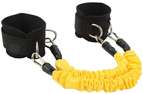 Bandas de Resistencia para piernas con puños, Banda de Resistencia para Tobillos, Correa elástica para Entrenamiento de piernas y glúteos, Equipo de Entrenamiento en casa para
