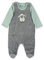 Sterntaler Unisex Baby Strampler-set Nicki Stanley Spieler, Grau, 56