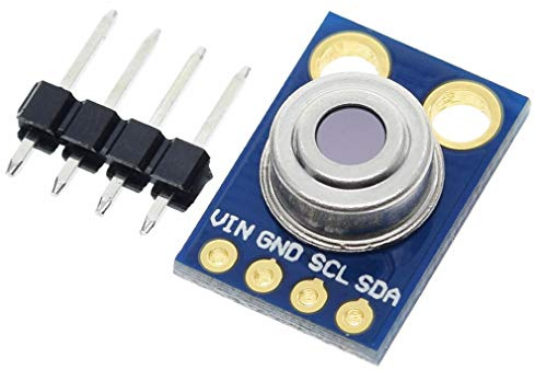 Hailege MLX90614 berührungsloses Infrarot-Temperatursensormodul IIC I2C 3-5V für Arduino 51 MCU