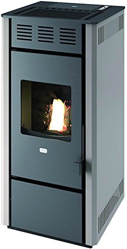 Stufa a pellet PUNTO FUOCO modello MARTINA 11,5kW (Rosso)
