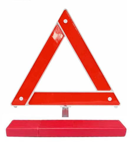 MaNeaz Warndreieck Kfz Warndreieck Auto Verpackt Faltbar Auto Pannendreieck Auto Zusammenklappbar Leicht