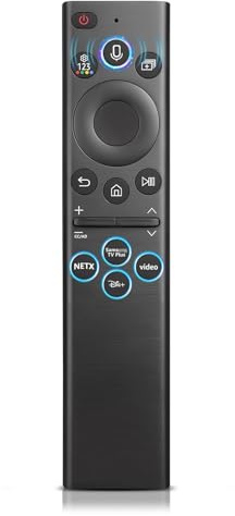 Replacement Remote for Samsung TV Remote with Voice Control, BN59-01385A for Most 2018 to 2025 Smasung Crystal UHD QLED The Frame QLED 4K 8K Smart TVs, with Voice Control