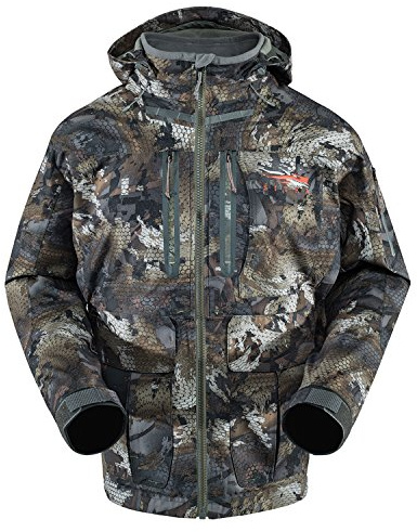 SITKA Men's Hudson Waterproof Insulated Hunting Jacket, Optifade Timber, Medium