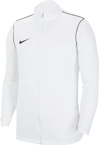 NIKE Hombre Chaqueta de Deporte, white/Black/Black, L