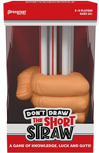 Don't Draw The Short Straw | Goliath Games | Party Games | For ages 12+ | For 3-9 players