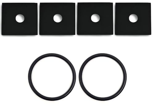 2 Dichtungen + 4 kalibrierte Stärken für Kaffeemaschine, kompatibel mit Didiesse Frog