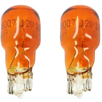 cyclingcolors 2x Ampoule 12V 10W T13 W2.1x9.5d clignotant latéral voiture moto scooter éclairage goutte d'eau lampe tableau bord indicateur, orange