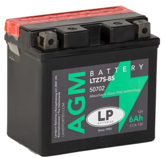 Batería Moto AGM LTZ7S-BS (12V 6Ah)
