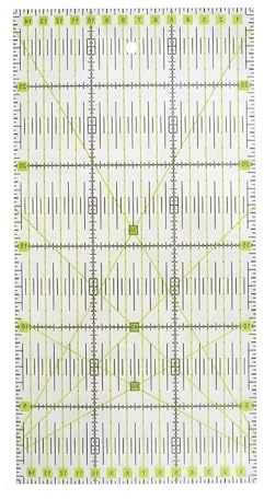 FortuneGlobe Righello Per Patchwork 15 * 30 Cm, Accessorio Per Cucito Righello Per Patchwork, Righello Per Cucito Preciso Per Il Trapuntatura La Cucitura E Il Patchwork