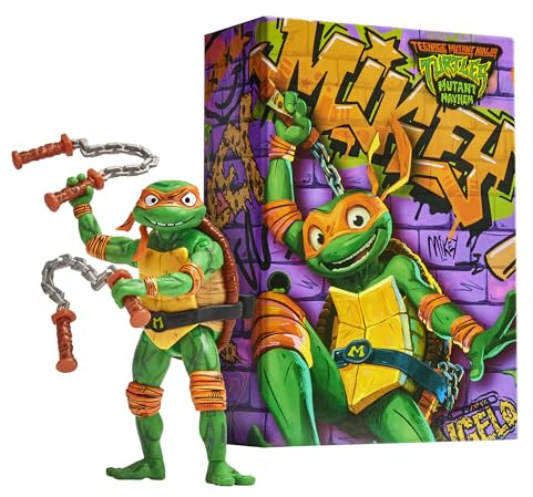 TEENAGE MUTANT NINJA Tortugas - Figura de Las Tortugas Comic con - Miguel Ángel