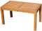 ALEOS. ECHT Teak Bigfuss Design Gartentisch 80x80 140x80 180x90 Auszietisch 130-180x80 cm mit dicken Füßen von AS-S, Größe:140x80cm