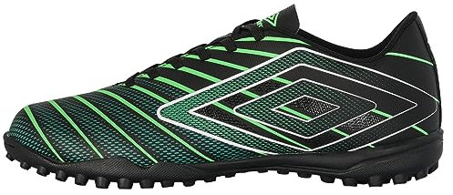 Umbro Herren Velocita Elixir League Tf Fußball-Stollen, Schwarz/Grün/Weiß, 43 EU