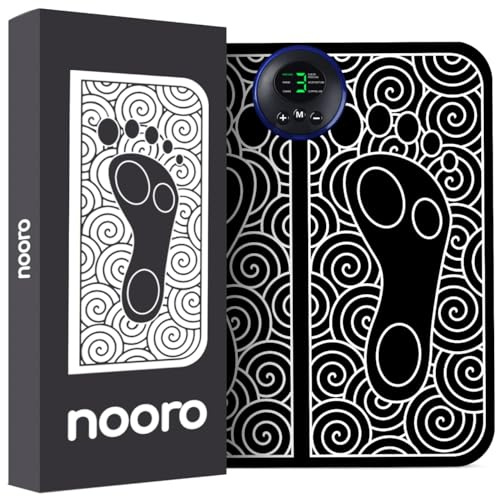 nooro Portable Foot Massager – Soothing Comfort for Tired Feet – 6 Adjustable Vibration Modes & 15-Minute Auto-Timer – Lightweight & Portable for Daily Relaxation
