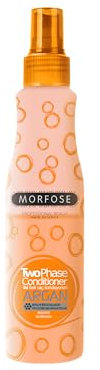 Morfose Argan - Balsamo spray a 2 fasi, 220 ml, nutriente, districante, protezione dal calore, per capelli colorati e tratteggiati