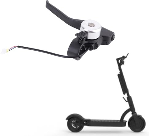 BuyWeek Palanca de Freno Maneta Freno para GOTRAX, Lzquierda Metal de Nailon con Timbre para Patinete Eléctrico