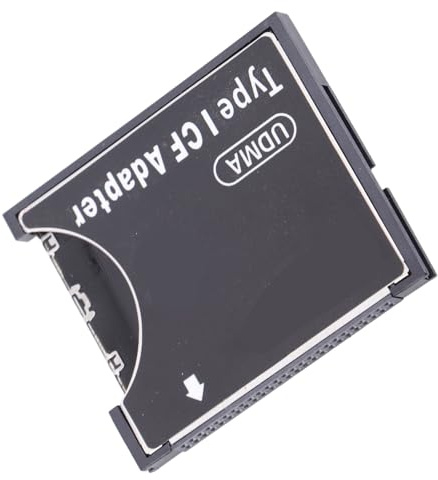 SUNGOOYUE Adattatore per Scheda CF, Interfaccia di Tipo I, Involucro in Plastica, 43x37x3,5 Mm, Compatibile con Schede di Memoria, Supporto da 2 TB, Funzionamento in modalità Multipla