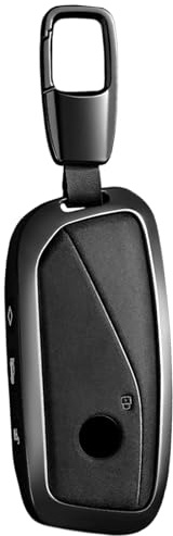 PEICHI Autoschlüssel Hülle Kompatibel für X1 X2 X3 U11 iX iX1 7er(E-black)