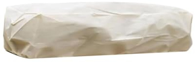 Fenteer Housse de Plante Rectangulaire Protection pour Jardinière avec Cordon Non Tissé Épais Respirant Utilisable pour Balcon Jardin F, Longueur 50cm, Beige