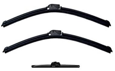 Jurmann® Vision+ Aero Scheibenwischer 530/375 + 300 mm Komplettsatz Vorne + Hinten Wischblatt Satz Yaris [P1] Bj 01.01-08.06