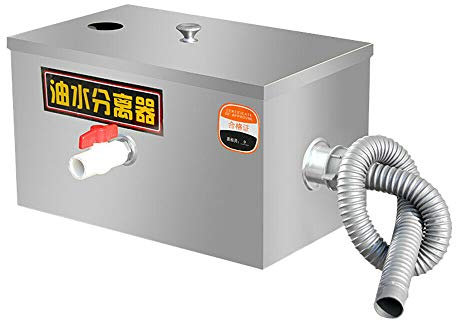 Séparateur de graisse pour cuisine - En acier inoxydable - 35 x 25 x 23 cm