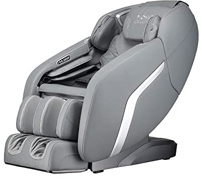 Home Deluxe - Massagesessel Dunes Anthrazit - inkl. Zero Gravity Funktion, Bluetooth und Heizung I Massagestuhl Relaxsessel mit Wärmefunktion