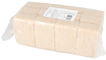LEMODO Holzbriketts | Weichholzbriketts mit Langer Brenndauer | Briketts für Kaminofen, Holzofen und Schwedenofen | Holzbriketts 10kg eingeschweißt | 12 Kaminbriketts pro Packung