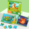 ENIKMOSD Kinderpuzzle Magnetische Puzzle Tier Puzzle für Kinder Puzzel ab 3,Reisespiele Kinder ab 3 Pädagogisches Puzzles,Lernspielzeug Magnetpuzzle für Kinder 3 4 5 Jahren