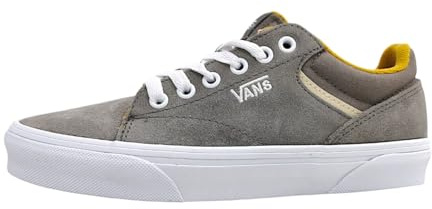 Vans Womens's Seldan Sneaker, Retro pop Gray/crème Brulee, 5.5 UK