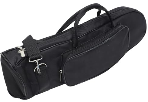 Borsa per Tromba Semplice in Oxford Rosso, Leggera e Pratica | Si Porta a Mano o Spalla, Usoll'aperto, Design Unisex Cotone e Finitura Ordinata Colore Casuale