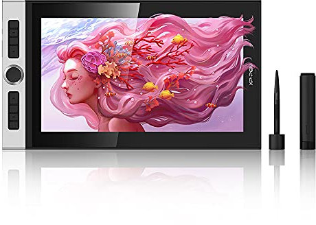 XPPen Innovator 16 Grafik-Tablet, mit vollständig laminiertem Display in 39,6 cm (15,6 Zoll), 92% Adobe RGB, Passiver Eingabestift, 8192 Ebenen, kompatibel mit Windows und Mac – kostenlose Software