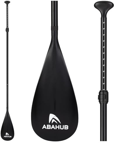 Abahub Adjustable SUP Paddle Stand up Paddle 68 - 84 Black